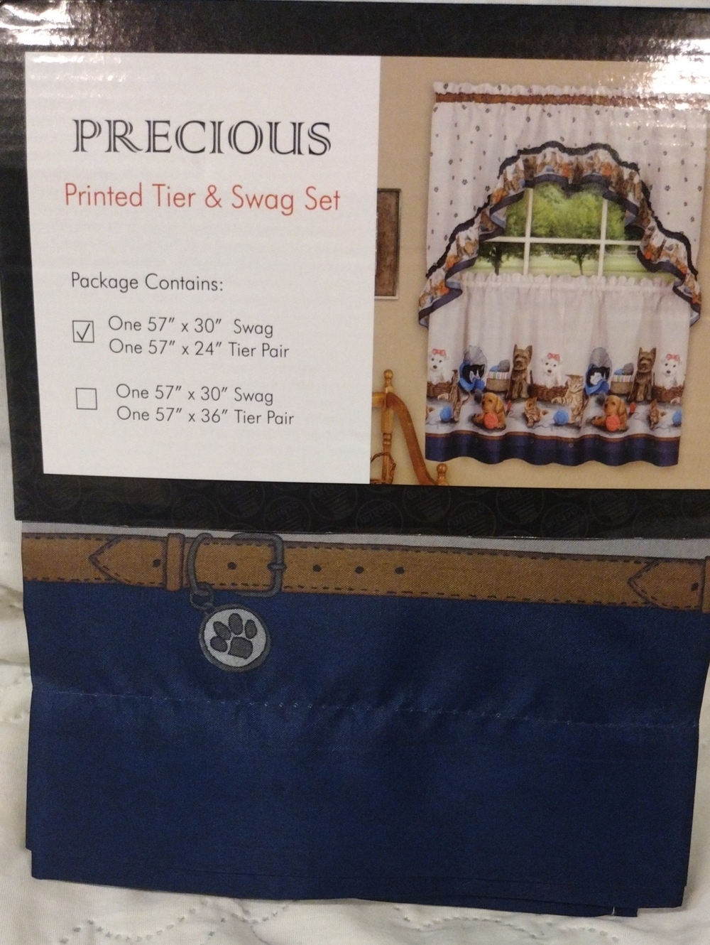 Precious Printed Tier & Swag Set